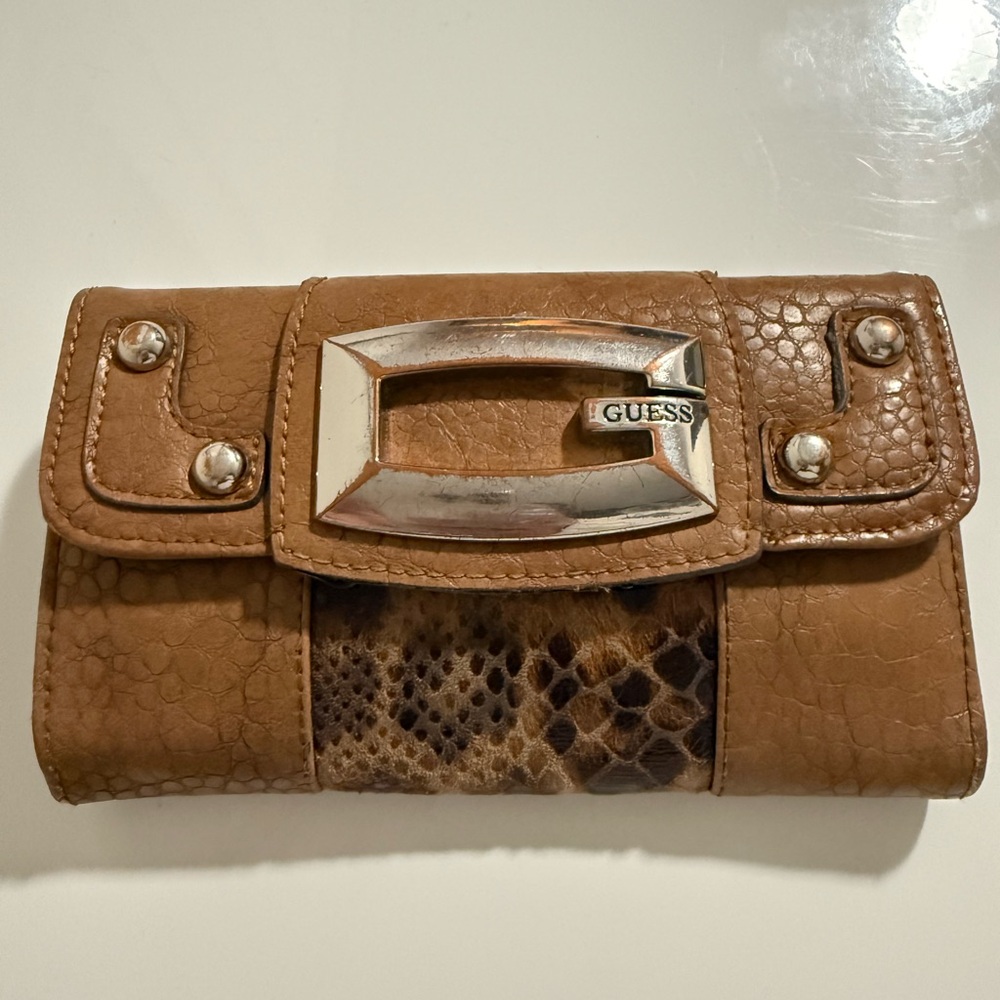 GUESS Snake Print Women's Wallet